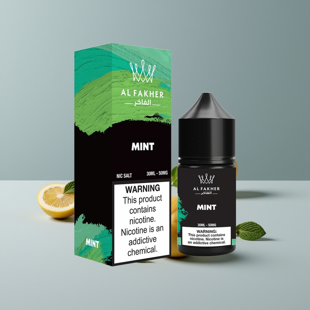 AL Fakher Nicotine Salt Электронная Жидкость 50MG Мята