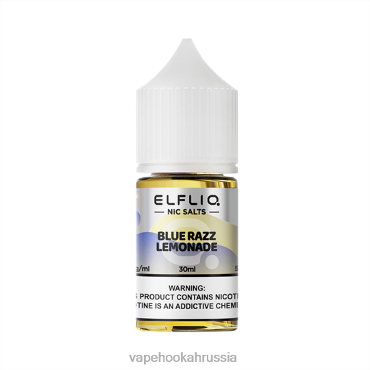 E-Liquid Жидкость - ELFBAR ELFLIQ Ник соль 30 мл Голубой лимонад PDJLD10