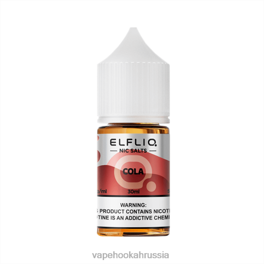 E-Liquid Жидкость - ELFBAR ELFLIQ Ник соль 30 мл кола PDJLD15