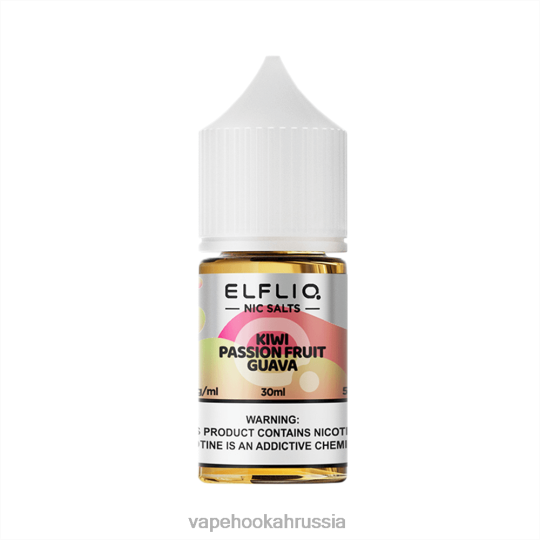 E-Liquid Жидкость - ELFBAR ELFLIQ Ник соль 30 мл киви марамая гуава PDJLD20