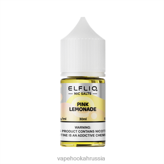 E-Liquid Жидкость - ELFBAR ELFLIQ Ник соль 30 мл Розовый лимонад PDJLD25