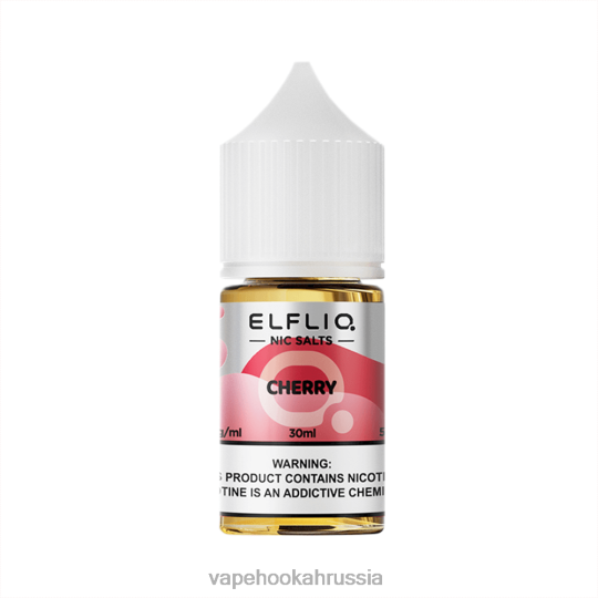 Russian Vape Juice - ELFBAR ELFLIQ Ник соль 30 мл вишня PDJLD13