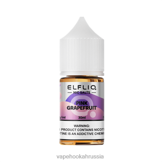 Vape Hookah - ELFBAR ELFLIQ Ник соль 30 мл розовый грейпфрут PDJLD24