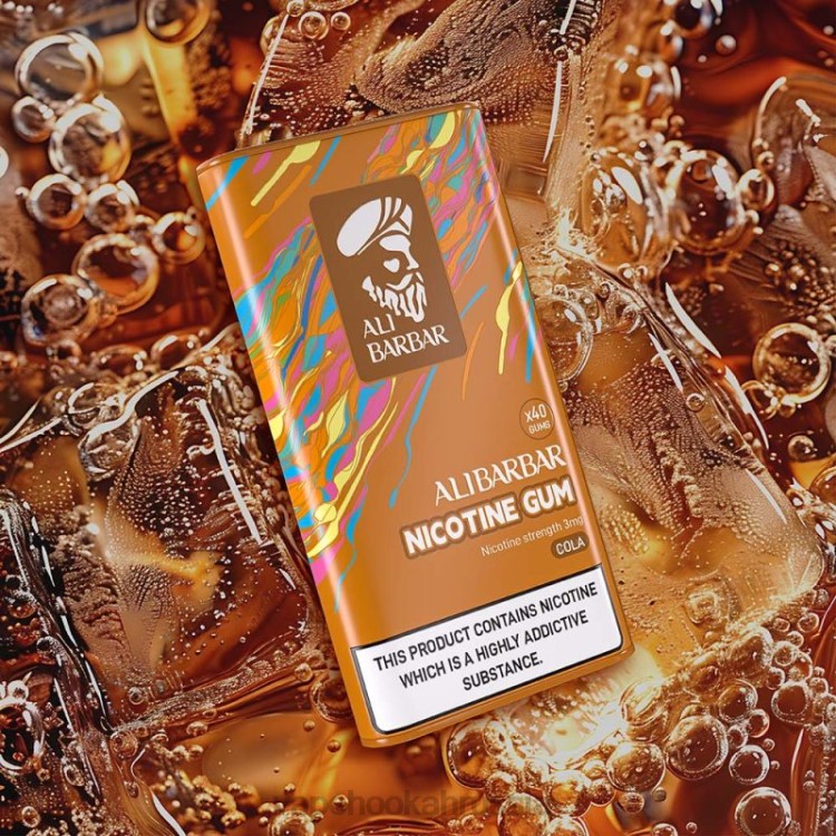 Vape Hookah - Alibarbar никотиновая жвачка кола X2Z099