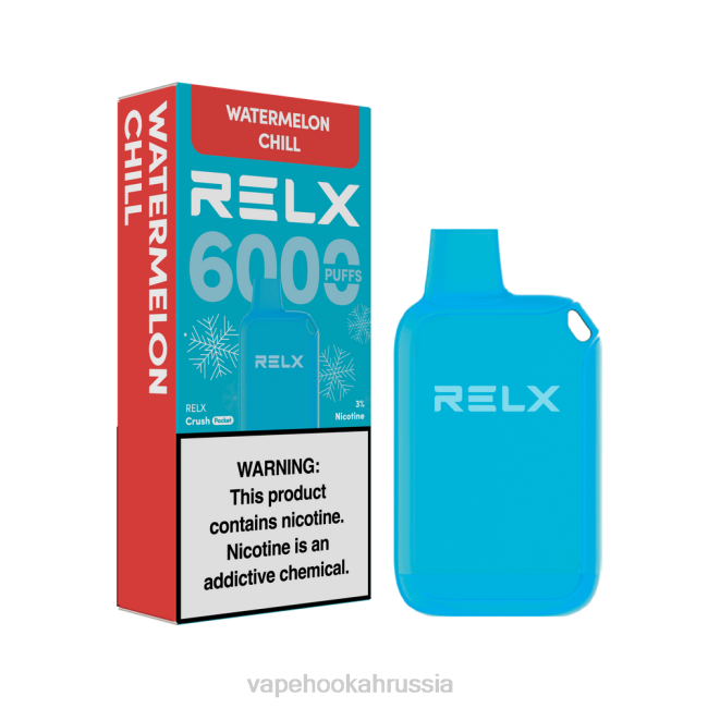 Vape Hookah - RELX Crush Pocket 6000 ледяной арбузный холодок 48RJ24