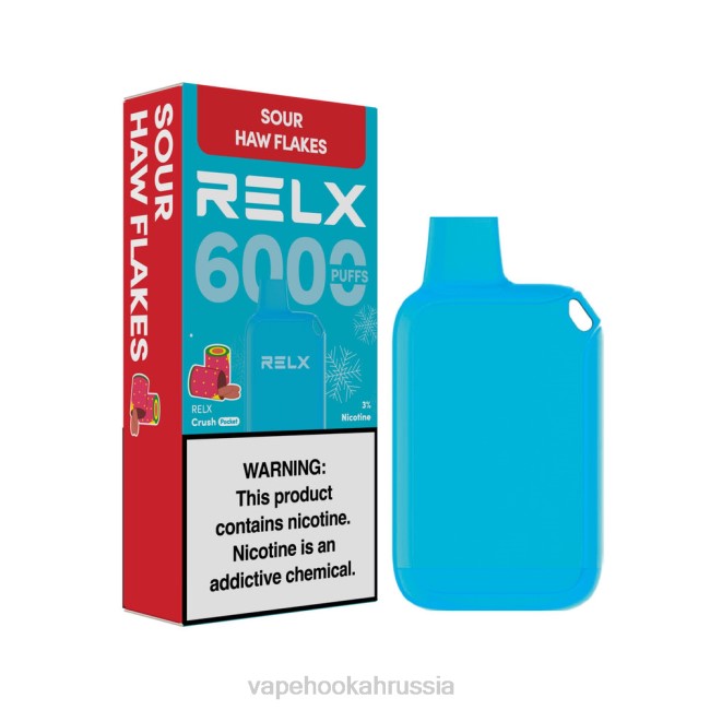 Vape Russia - RELX Crush Pocket 6000 ледяной кислые хлопья 48RJ16