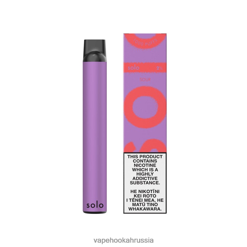 Russian Vape Juice - Solo одноразовый вейп кислый H8DJ803