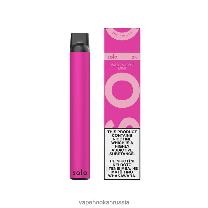 Vape Россия - Solo одноразовый вейп арбуз и мята H8DJ802
