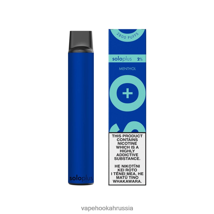 Vape Россия - Solo Plus одноразовый вейп ментол H8DJ8032