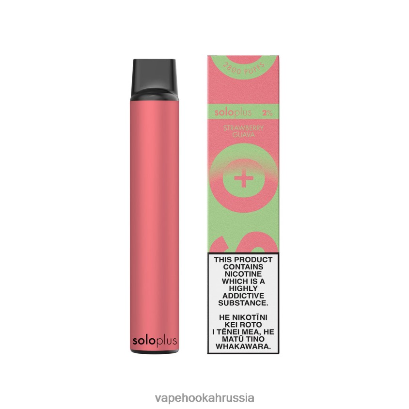 Vape Россия - Solo Plus одноразовая коллекция vape Paradise клубничная гуава H8DJ8037