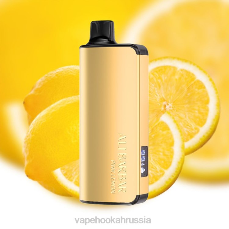 E-Liquid Жидкость - Alibarbar Ingot 20000 одноразовых вейпов розовый лимон X2Z040