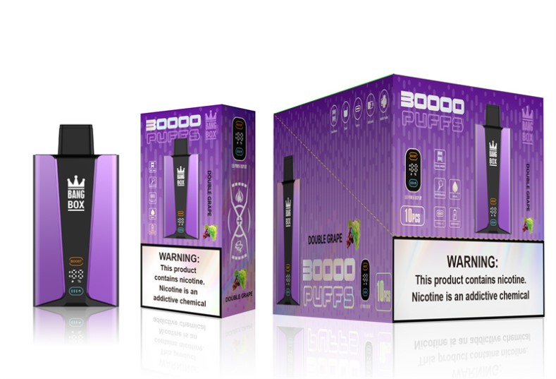 E-Liquid Жидкость - Bang Box Смарт-экран на 30 000 затяжек двойной виноград DJ4VR85