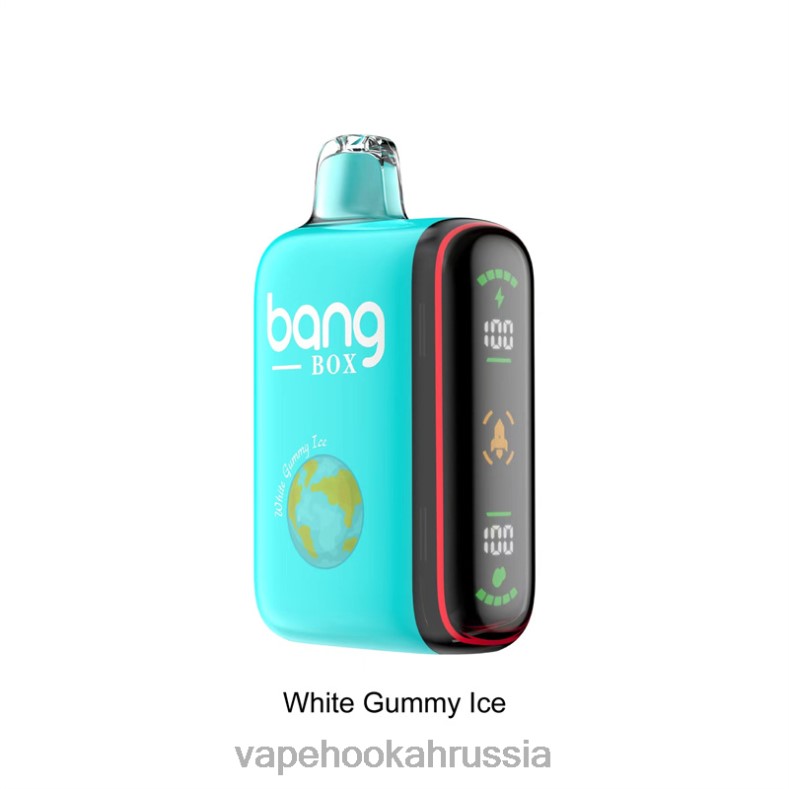 E-Liquid Жидкость - Bang Box Интеллектуальный дисплей мощности 9000-18000 затяжек белый липкий лед DJ4VR30