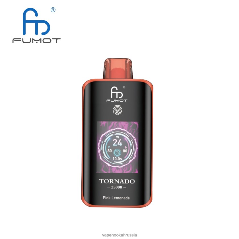 E-Liquid Жидкость - Fumot Tornado 25000 одноразовых вейпов розовый лимонад XH6LB010