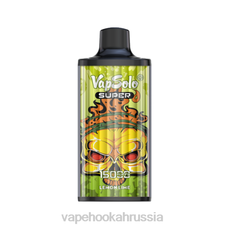 E-Liquid Жидкость - Vapsolo SUPER одноразовый вейп лимон-лайм X2Z0130