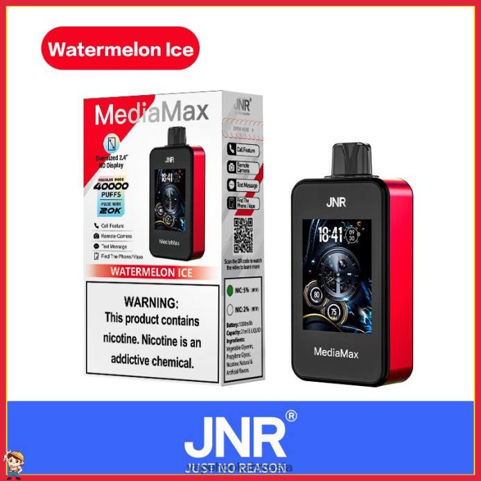 JNR MediaMax слойка 40 тыс. арбузный лед 222T18 - Vape Россия