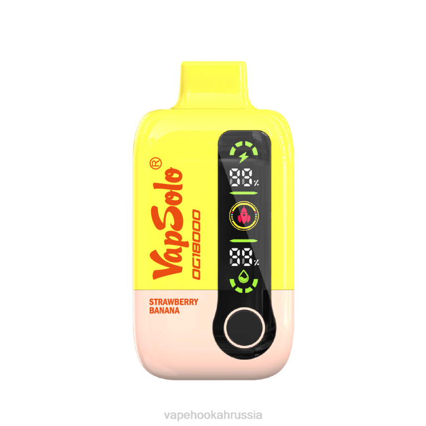 Russian Vape Juice - VapSolo dg18000 клубника банан 0DN28