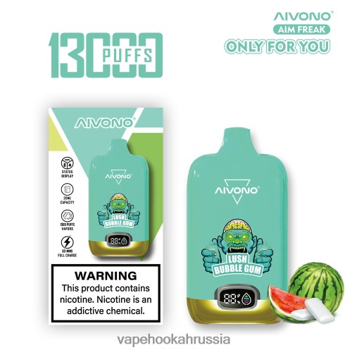 Vape Россия - Aivono AIM FREAK 13000 TP22TD247 пышная жевательная резинка