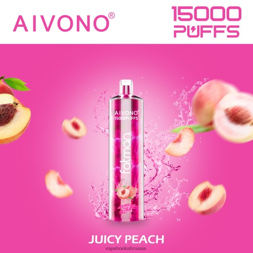 Vape Россия - Aivono FATMAN 15000 TP22TD17 сочный персик