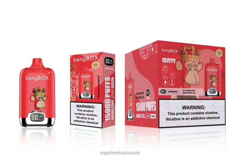 Vape Россия - Bang Box 15000 затяжек клубника арбуз DJ4VR47