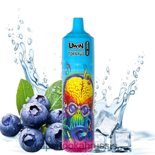 Vape Hookah - UWIN CRYSTAL одноразовый вейп за 35 тысяч TP22TD384 черника на льду