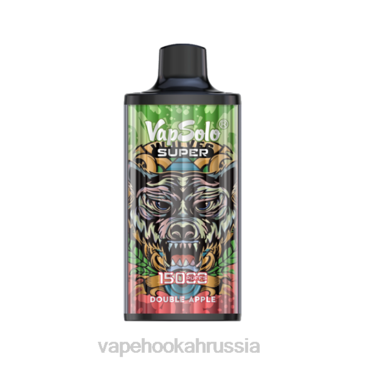 Vape Hookah - Vapsolo SUPER одноразовый вейп двойное яблоко X2Z0129