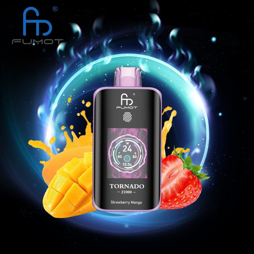 Vape Russia - Fumot Tornado 25000 одноразовых вейпов клубника манго XH6LB011