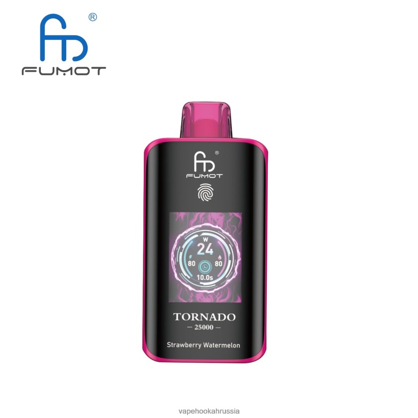 Vape Russia - Fumot Tornado 25000 одноразовых вейпов клубника арбуз XH6LB016