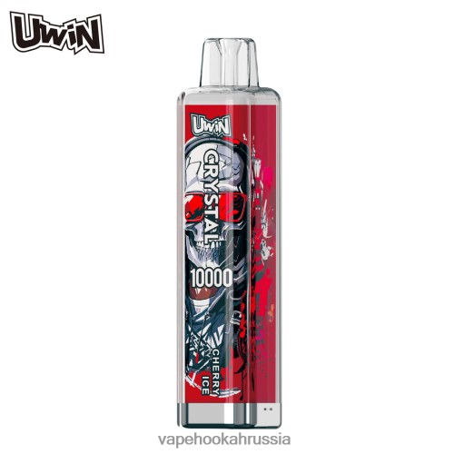 Vape Russia - UWIN CRYSTAL 10000 одноразовых вейпов TP22TD371 вишневый лед