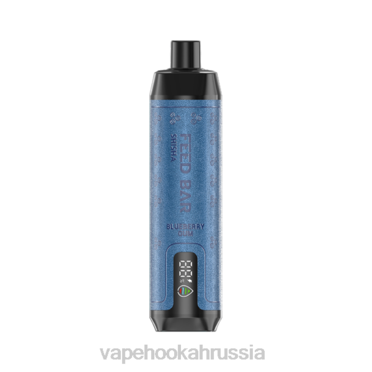 Vape Russia - Vapsolo SHISHA одноразовый вейп черничная жвачка X2Z0116