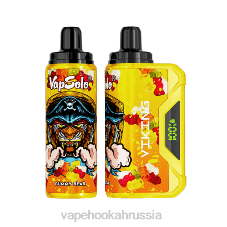 Vape Russia - Vapsolo VIKING одноразовый вейп мармеладный мишка X2Z0151