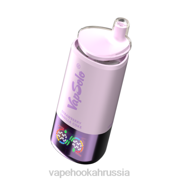 Vape Россия - VapSolo Triple 30000 затяжек 8FVT7 клубника, ваниль-кола, черника, малина и лимон-лайм