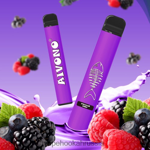 E-Liquid Жидкость - Aivono AIM FISHBONE 600 TP22TD285 смешанная ягода