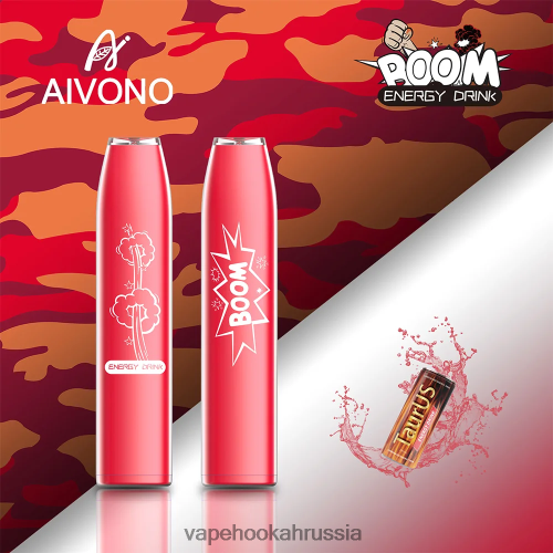 Russian Vape Juice - Aivono AIM BOOM 600 TP22TD358 энергетический напиток