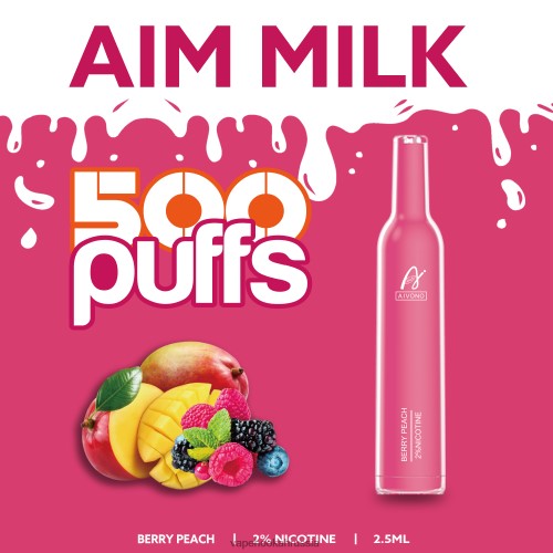 Russian Vape Juice - Aivono AIM MILK 500 TP22TD273 ягода персик