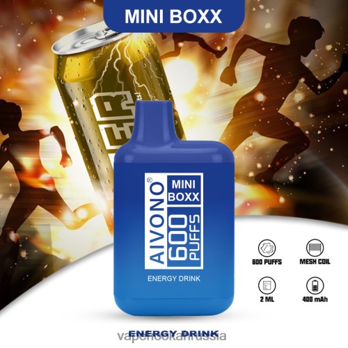 Vape Россия - Aivono AIM MINI BOXX 600 TP22TD237 энергетический напиток