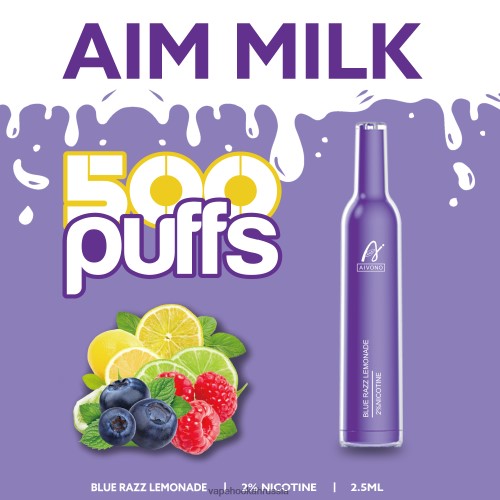 Vape Hookah - Aivono AIM MILK 500 TP22TD264 лимонад блю-разз
