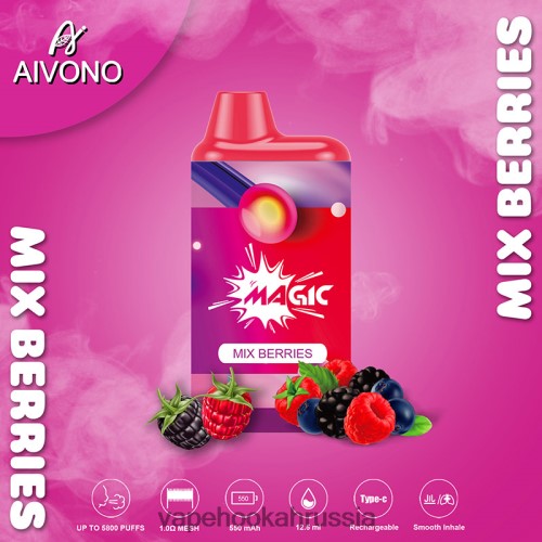E-Liquid Жидкость - Aivono AIM MAGIC Сигарета 5800 в мундштуке TP22TD100 смешать ягоды