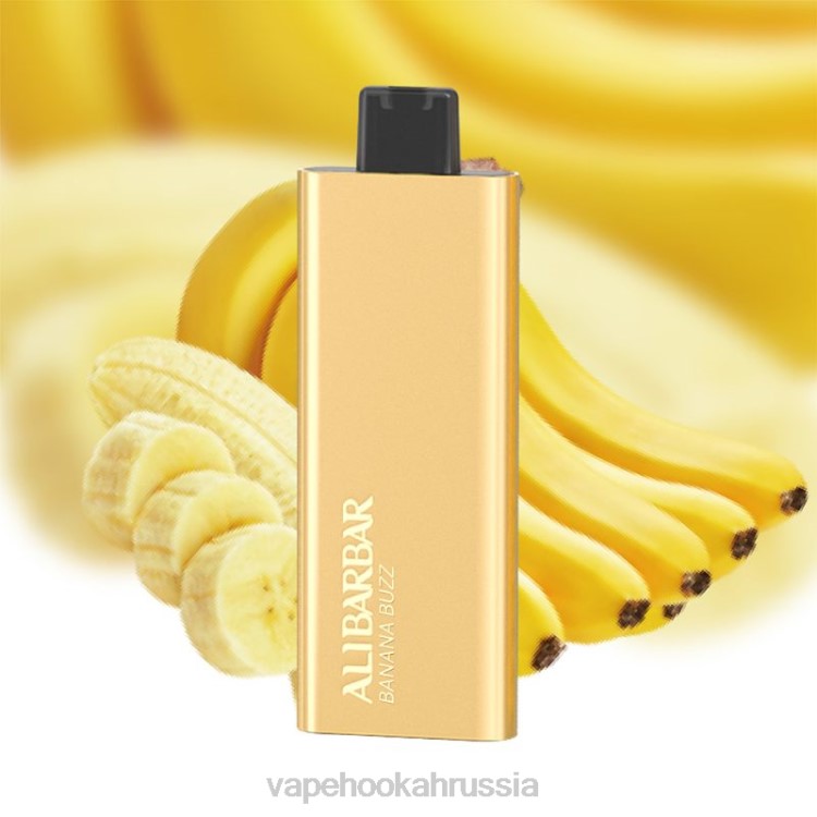E-Liquid Жидкость - Alibarbar Pandora 7000 одноразовых вейпов банановый кайф X2Z065