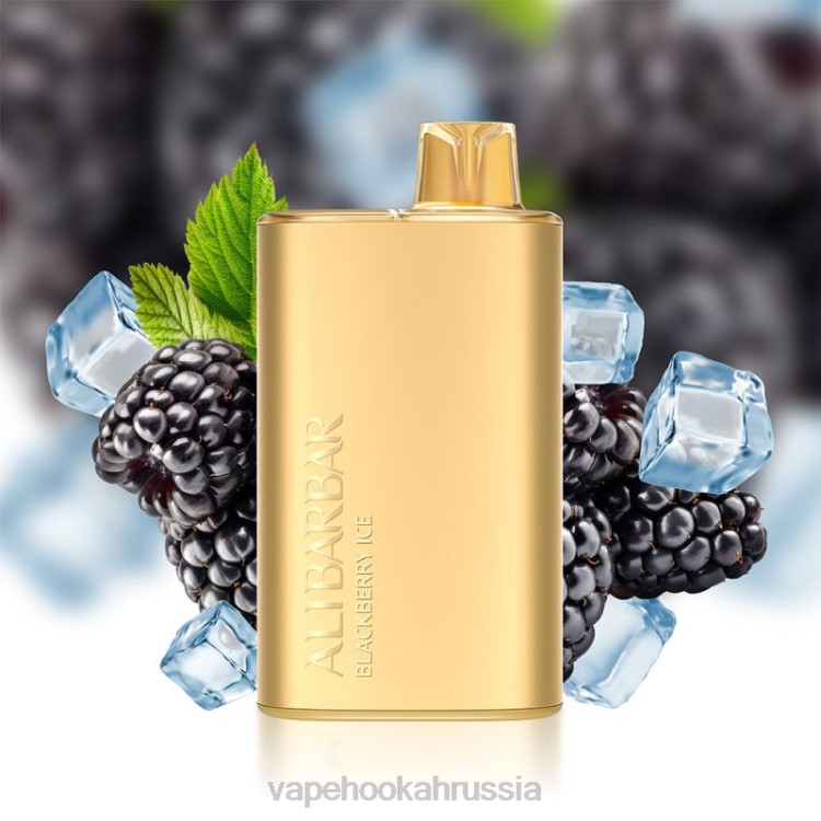 E-Liquid Жидкость - Alibarbar Rich 8000 одноразовых вейпов ежевичный лед X2Z010