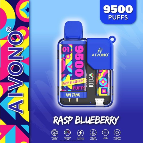 Russian Vape Juice - Aivono AIM TANK 9500 TP22TD33 малина черника