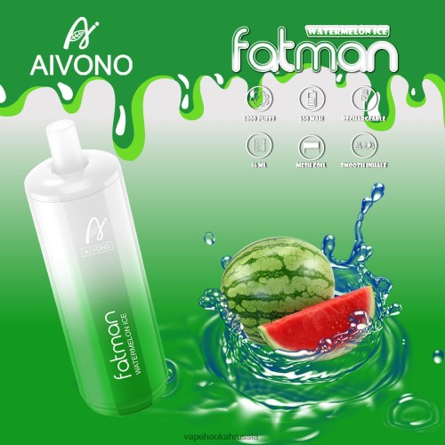 Russian Vape Juice - Aivono FATMAN 6800 TP22TD28 арбузный лед