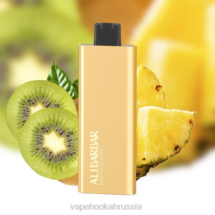 Vape Россия - Alibarbar Pandora 7000 одноразовых вейпов киви ананас X2Z057