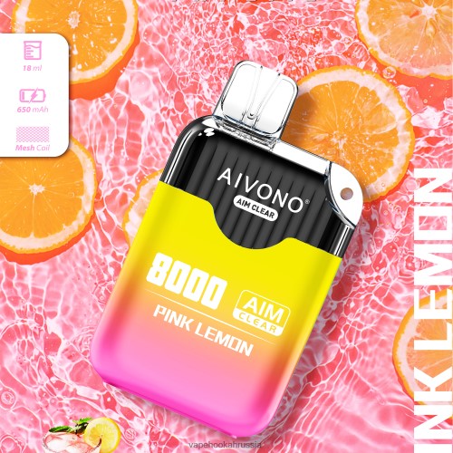 Vape Russia - Aivono AIM CLEAR 8000 TP22TD211 розовый лимон