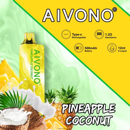 Vape Russia - Aivono AIM GUN 7000 TP22TD106 ананас кокос