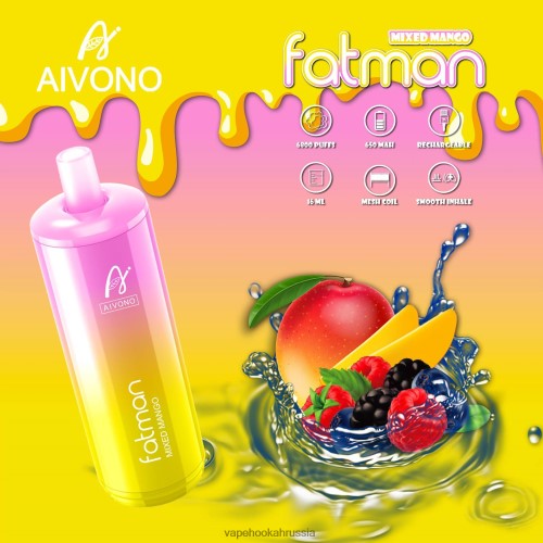 Vape Russia - Aivono FATMAN 6800 TP22TD26 смешанное манго