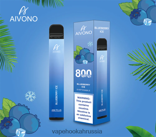 E-Liquid Жидкость - Aivono AIM PLUS 800 TP22TD175 черничный лед