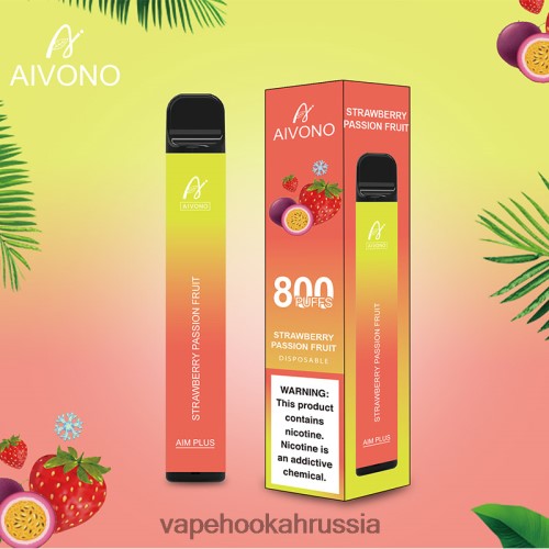 E-Liquid Жидкость - Aivono AIM PLUS 800 TP22TD195 клубника маракуйя