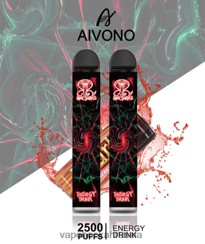 E-Liquid Жидкость - Aivono AIM SNAKE 2500 TP22TD305 энергетический напиток