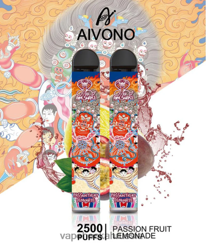 E-Liquid Жидкость - Aivono AIM SNAKE 2500 TP22TD315 лимонад из маракуйи